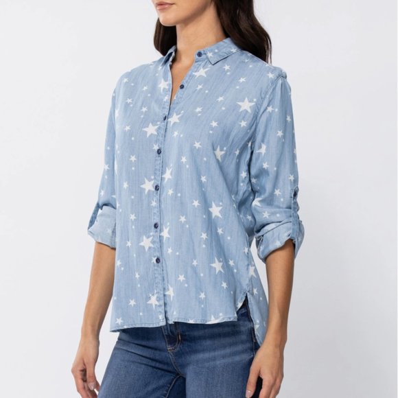 NWT Star Tencel Shirt - Picture 2 of 8